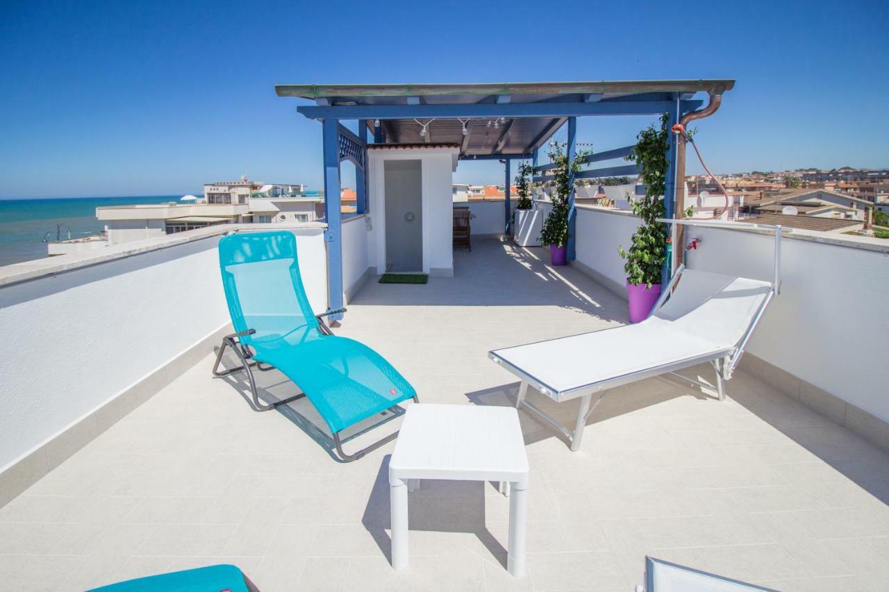 Il Filo Blu Casa Vacanze 安齐奥 外观 照片